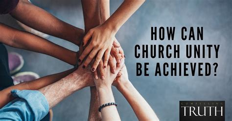 Unity churches - 6 Ways to Build Unity in Your Church. Features. Lack of unity is one of the Enemy’s great schemes for destroying the church. If he can get us fighting against each …